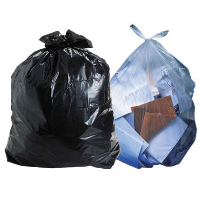 Garbage bags size 26X36 (66cmX88cm) Strong Black